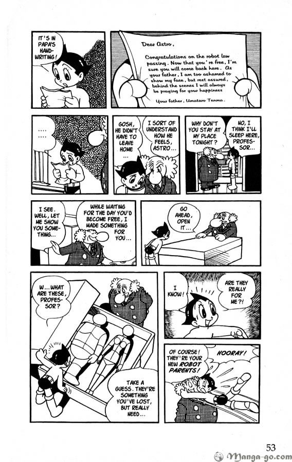 Astro Boy Chapter 18 page 52 - Chapter 18 : "Once Upon a Time" Astro Boy Tales, Part 3