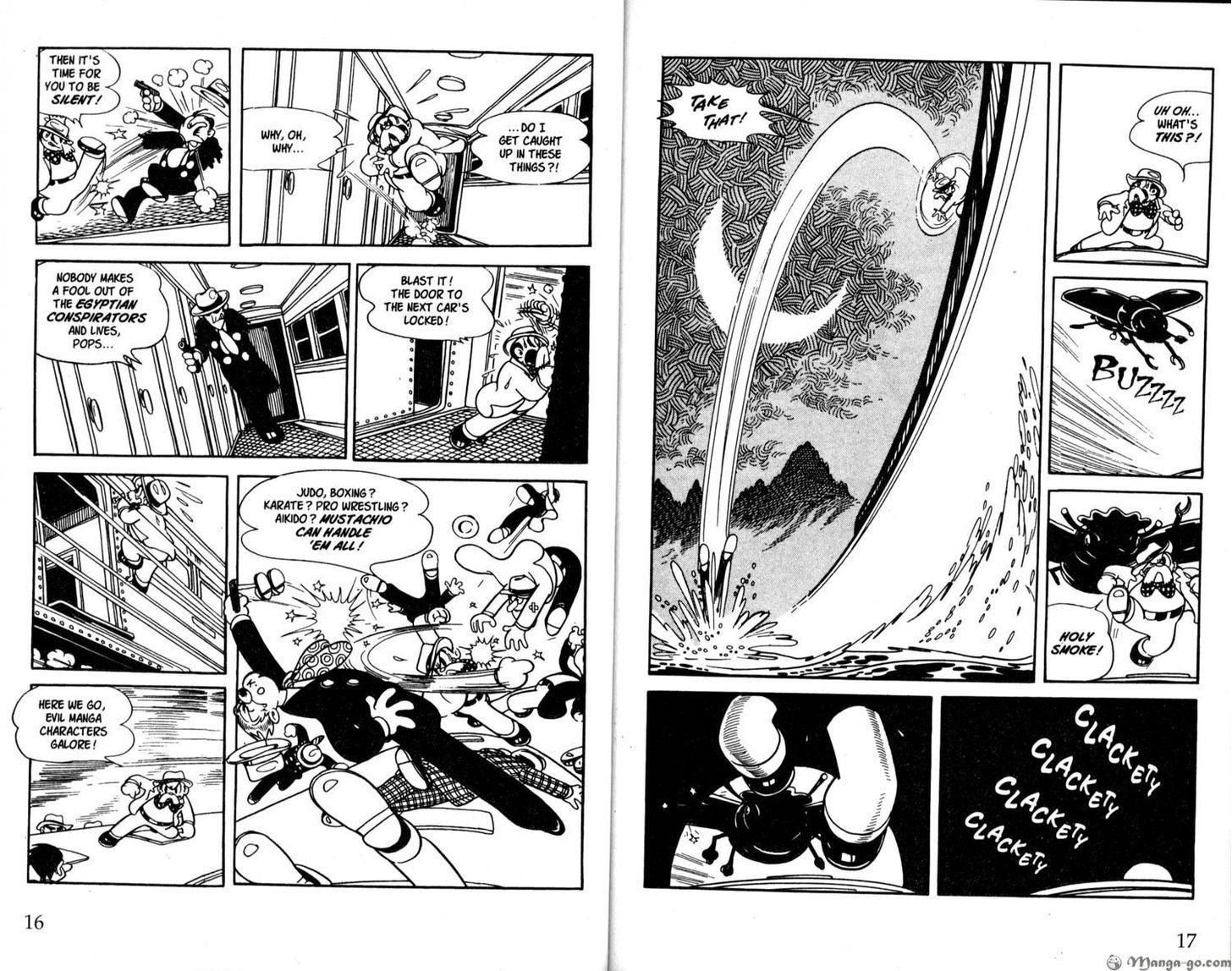 Astro Boy Chapter 19 page 10 - Chapter 19 : The Secret of the Egyptian Conspirators