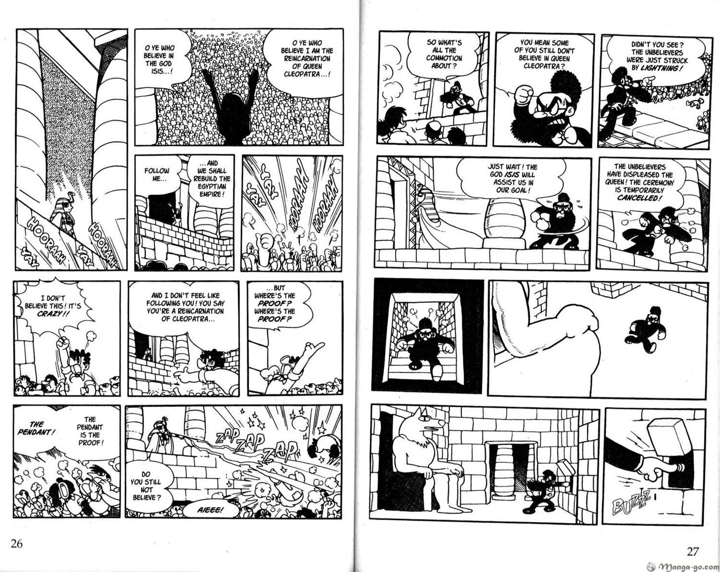 Astro Boy Chapter 19 page 15 - Chapter 19 : The Secret of the Egyptian Conspirators