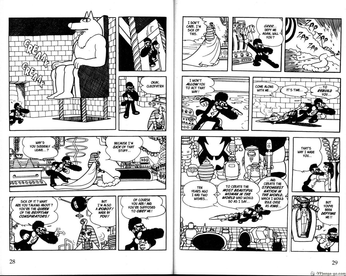 Astro Boy Chapter 19 page 16 - Chapter 19 : The Secret of the Egyptian Conspirators