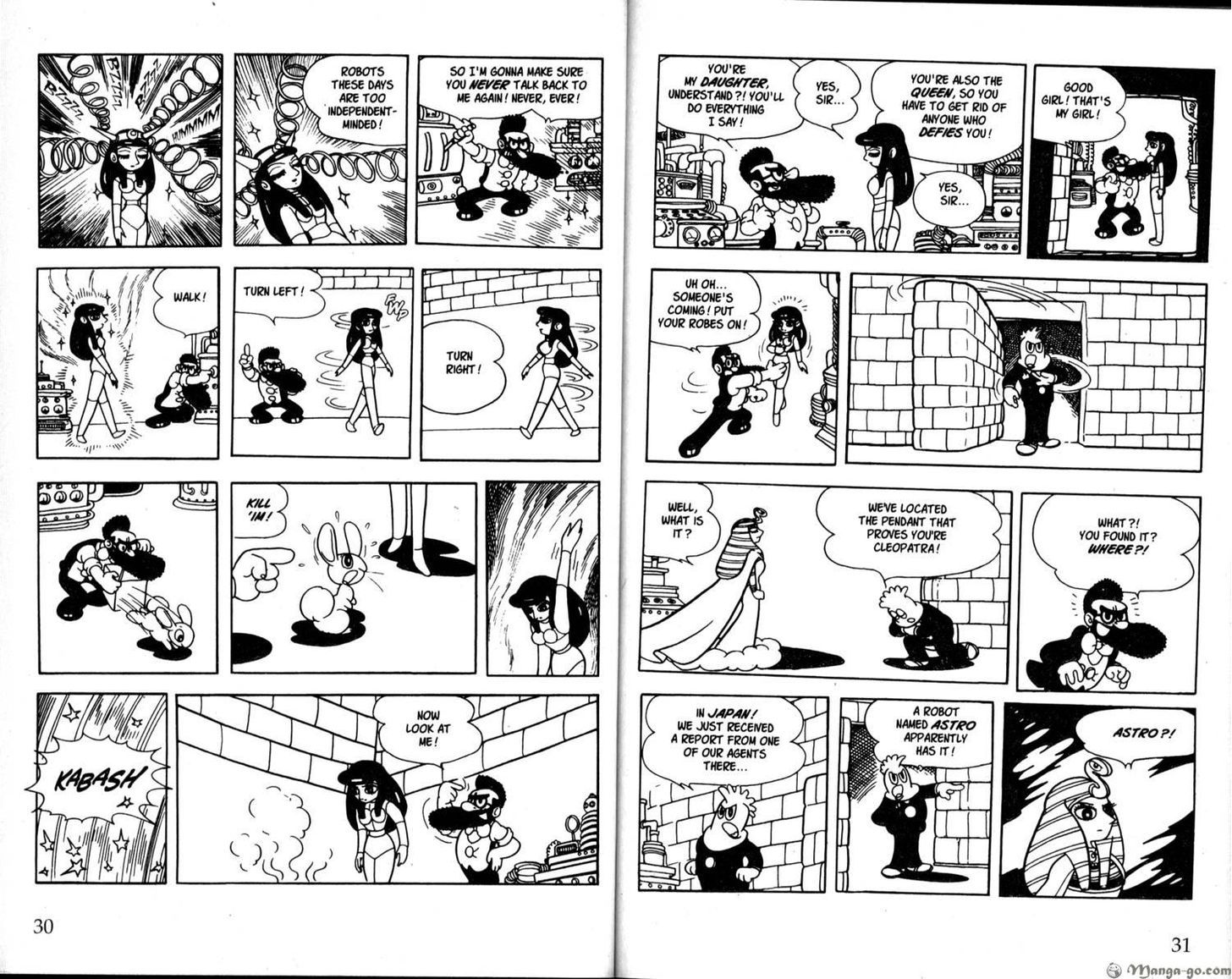 Astro Boy Chapter 19 page 17 - Chapter 19 : The Secret of the Egyptian Conspirators