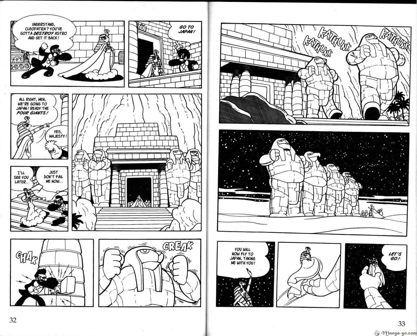 Astro Boy Chapter 19 page 18 - Chapter 19 : The Secret of the Egyptian Conspirators