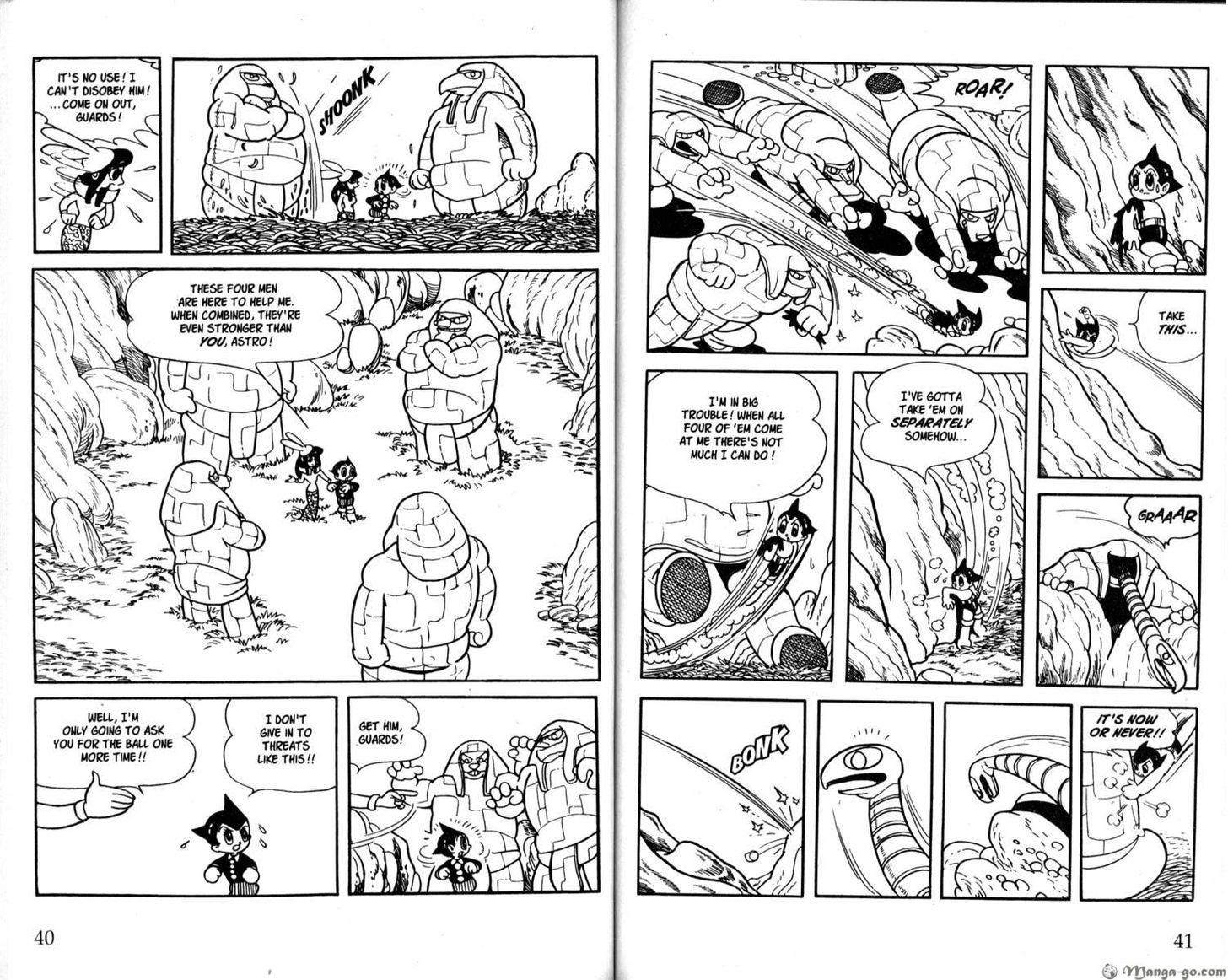 Astro Boy Chapter 19 page 22 - Chapter 19 : The Secret of the Egyptian Conspirators