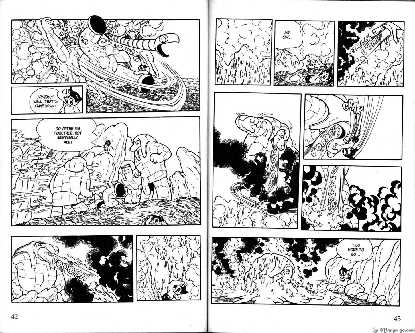 Astro Boy Chapter 19 page 23 - Chapter 19 : The Secret of the Egyptian Conspirators
