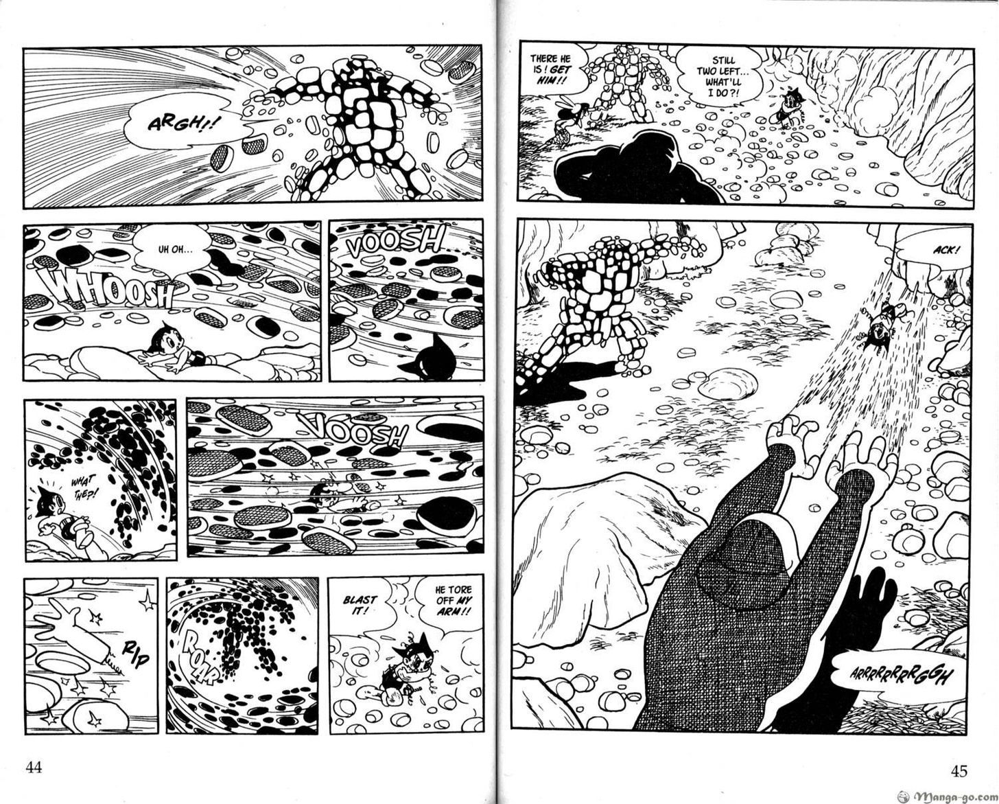 Astro Boy Chapter 19 page 24 - Chapter 19 : The Secret of the Egyptian Conspirators