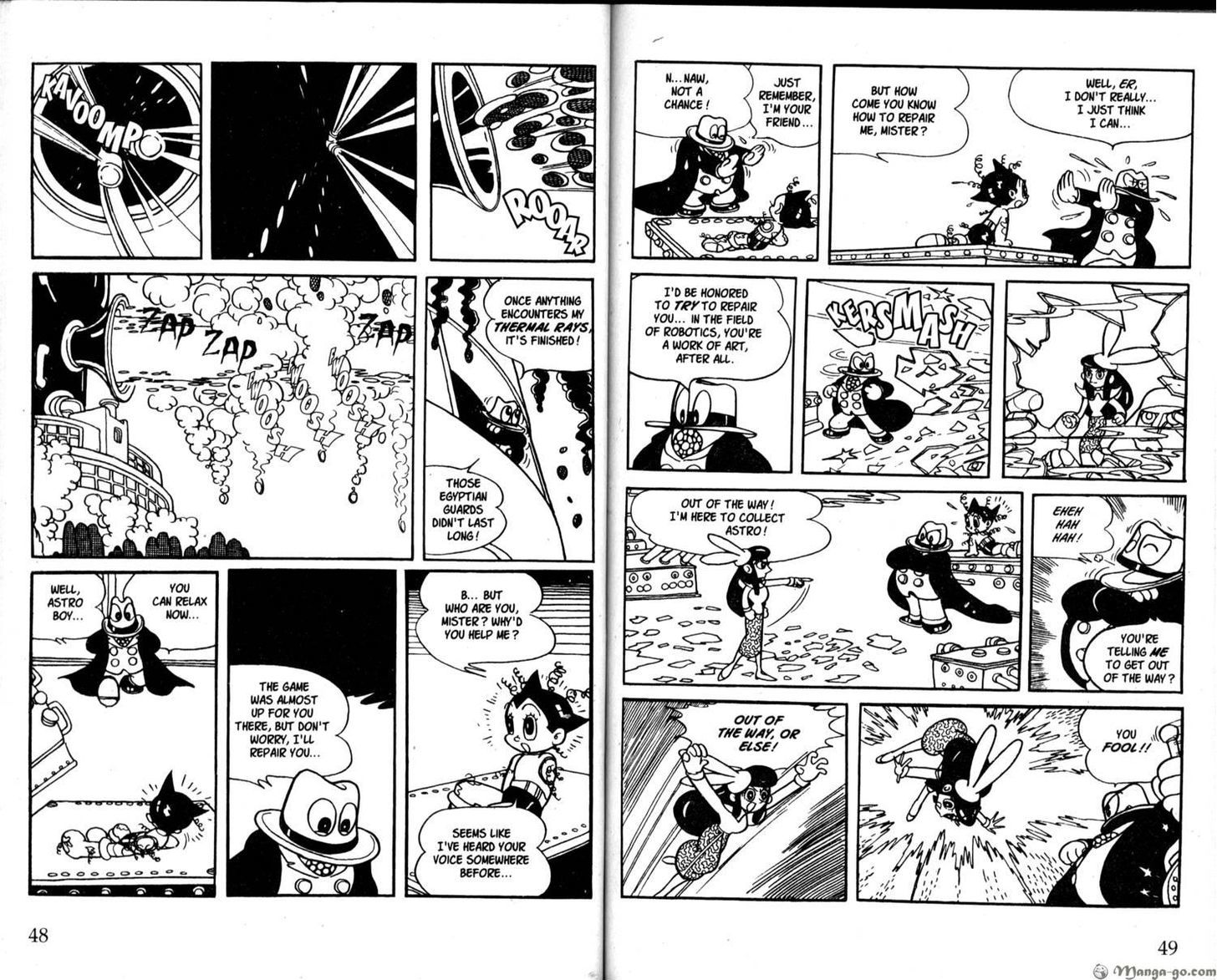 Astro Boy Chapter 19 page 26 - Chapter 19 : The Secret of the Egyptian Conspirators
