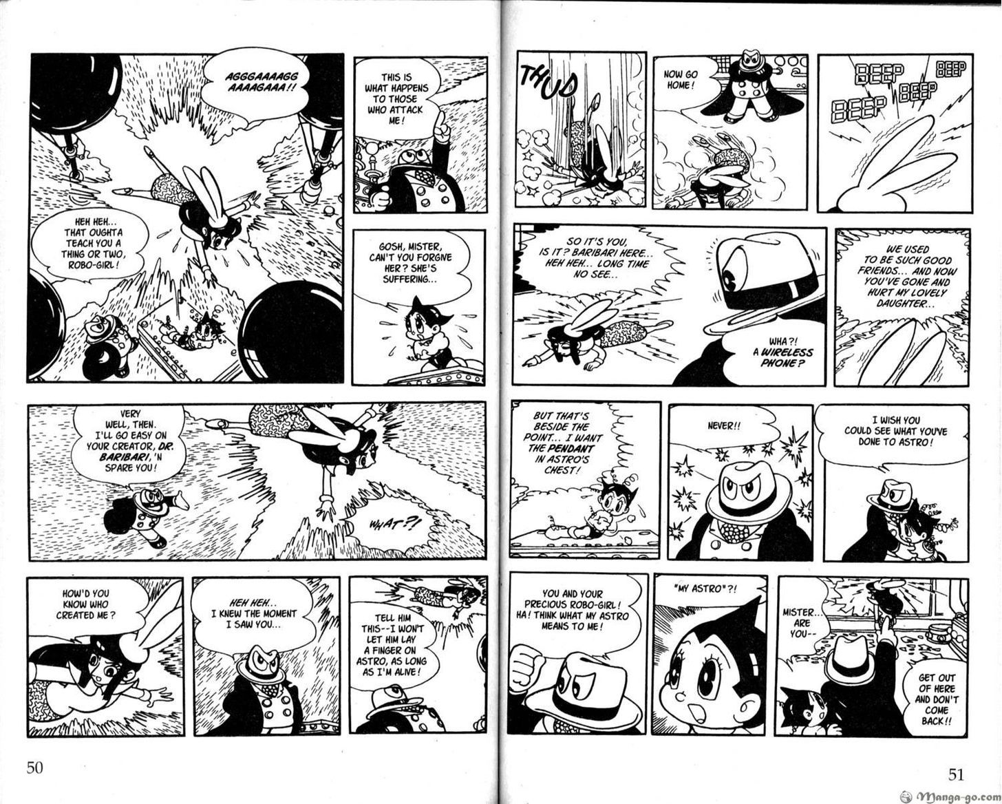 Astro Boy Chapter 19 page 27 - Chapter 19 : The Secret of the Egyptian Conspirators