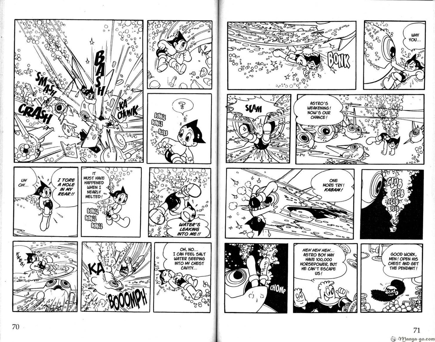 Astro Boy Chapter 19 page 37 - Chapter 19 : The Secret of the Egyptian Conspirators