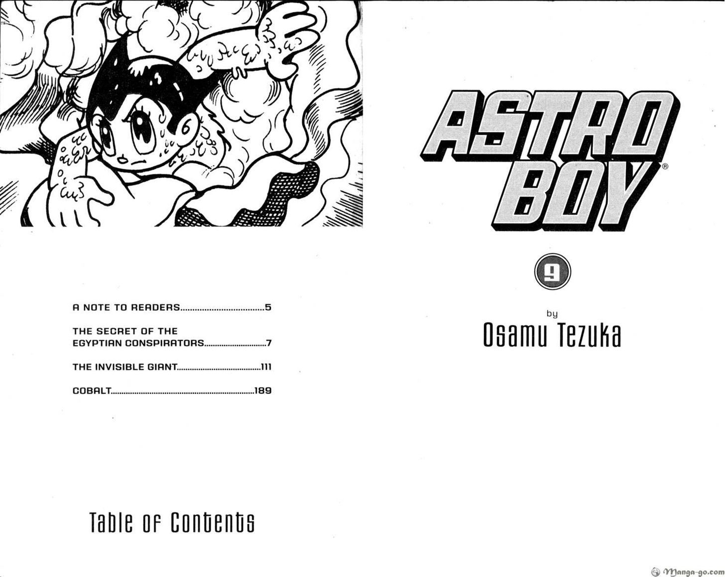 Astro Boy Chapter 19 page 4 - Chapter 19 : The Secret of the Egyptian Conspirators