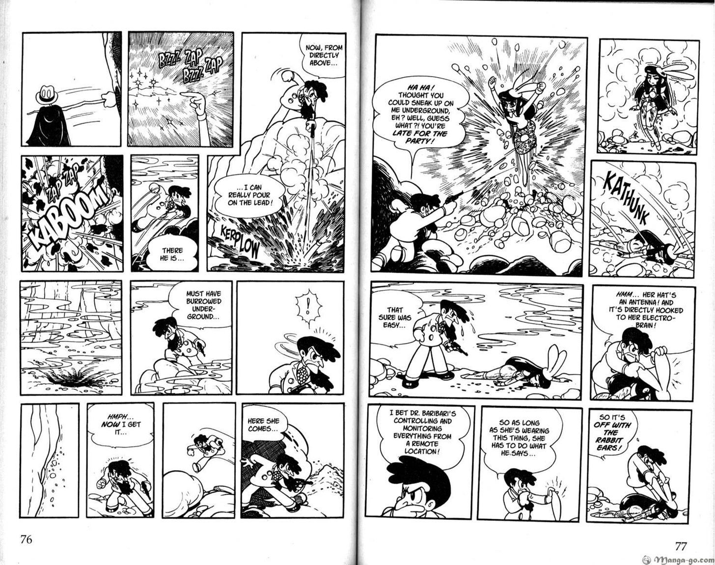 Astro Boy Chapter 19 page 40 - Chapter 19 : The Secret of the Egyptian Conspirators