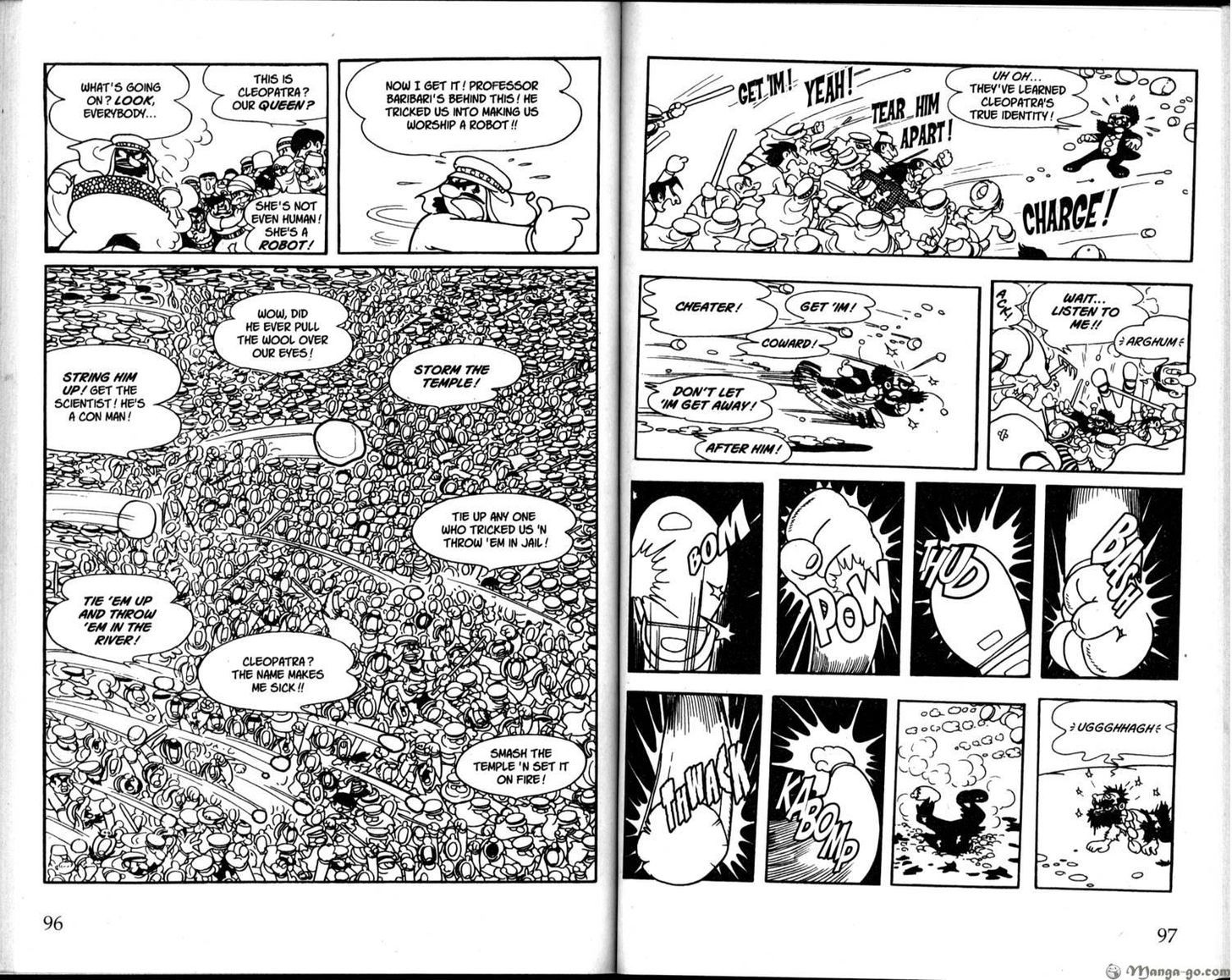 Astro Boy Chapter 19 page 50 - Chapter 19 : The Secret of the Egyptian Conspirators