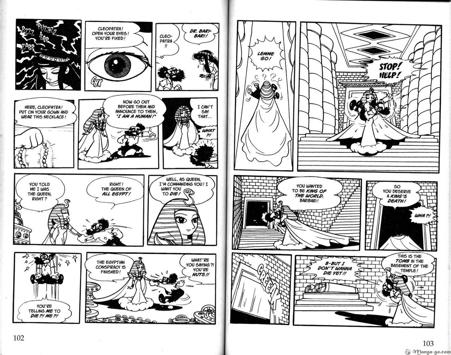 Astro Boy Chapter 19 page 53 - Chapter 19 : The Secret of the Egyptian Conspirators