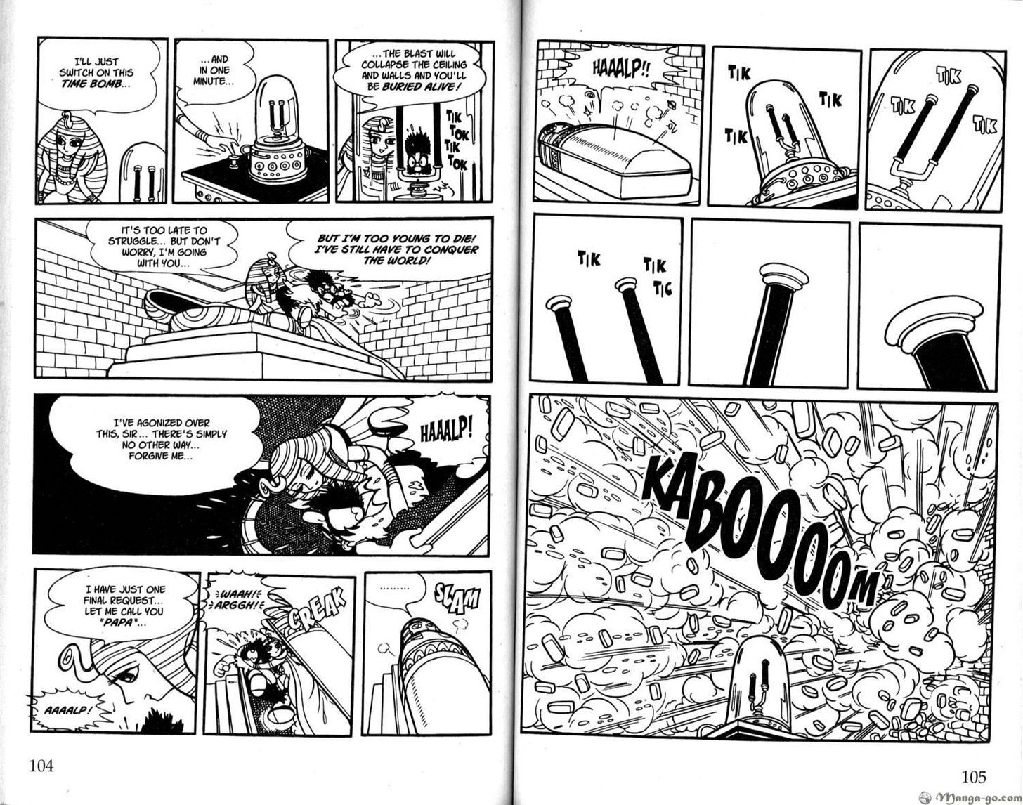 Astro Boy Chapter 19 page 54 - Chapter 19 : The Secret of the Egyptian Conspirators