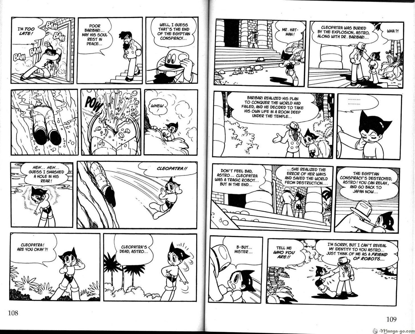 Astro Boy Chapter 19 page 56 - Chapter 19 : The Secret of the Egyptian Conspirators