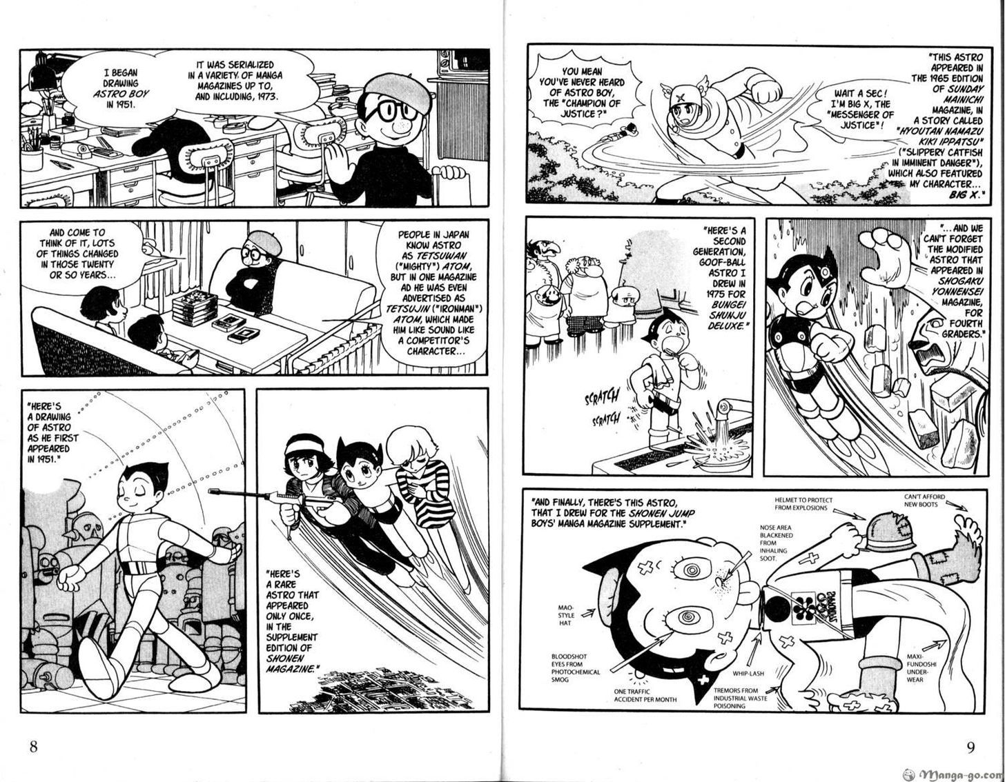 Astro Boy Chapter 19 page 6 - Chapter 19 : The Secret of the Egyptian Conspirators