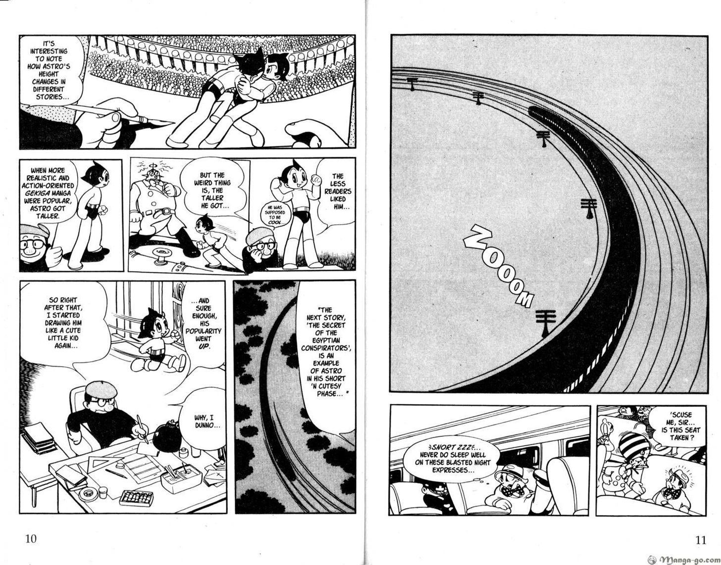 Astro Boy Chapter 19 page 7 - Chapter 19 : The Secret of the Egyptian Conspirators
