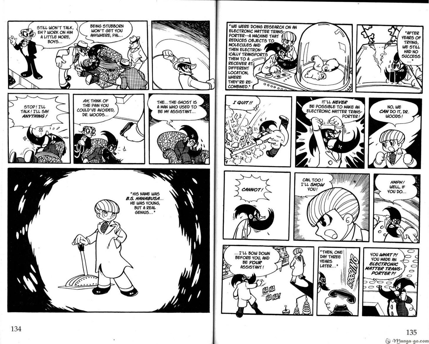 Astro Boy Chapter 20 page 12 - Chapter 20 : The Invisible Giant