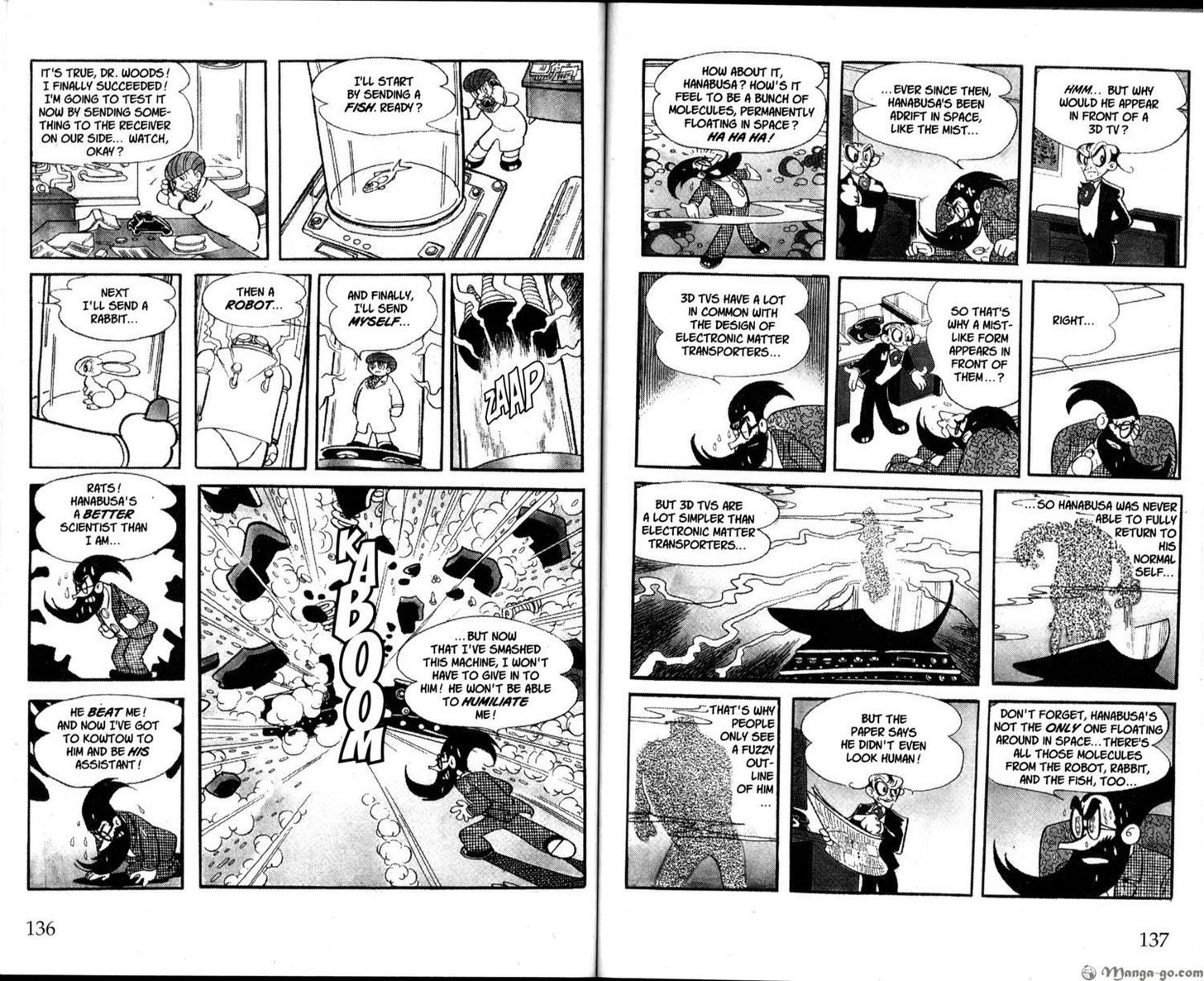 Astro Boy Chapter 20 page 13 - Chapter 20 : The Invisible Giant