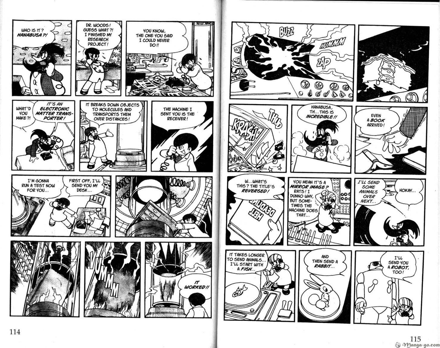 Astro Boy Chapter 20 page 2 - Chapter 20 : The Invisible Giant