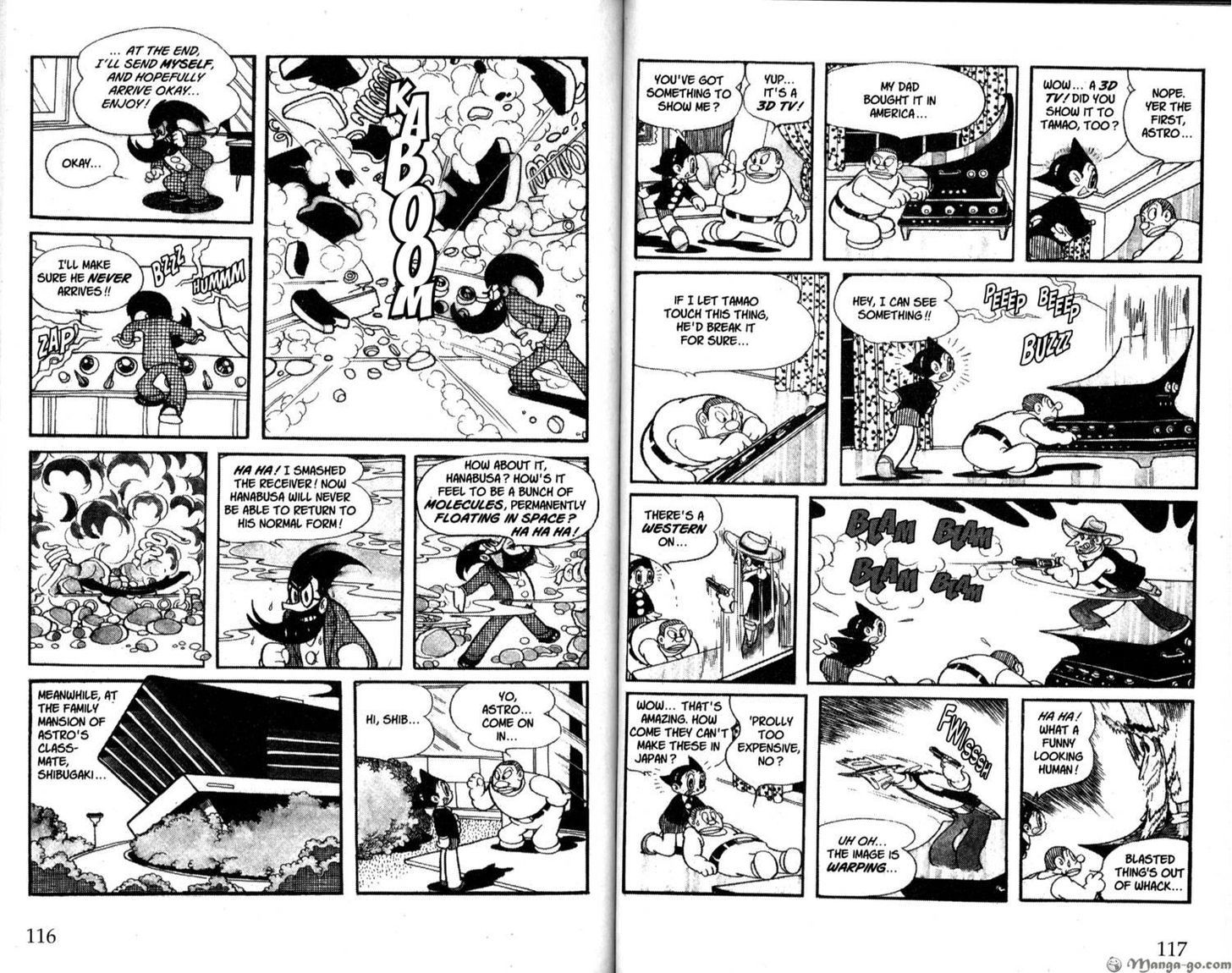Astro Boy Chapter 20 page 3 - Chapter 20 : The Invisible Giant