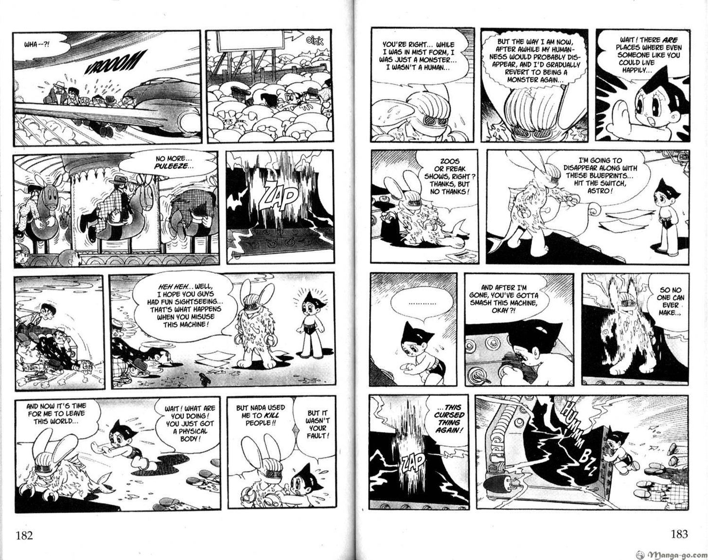 Astro Boy Chapter 20 page 36 - Chapter 20 : The Invisible Giant