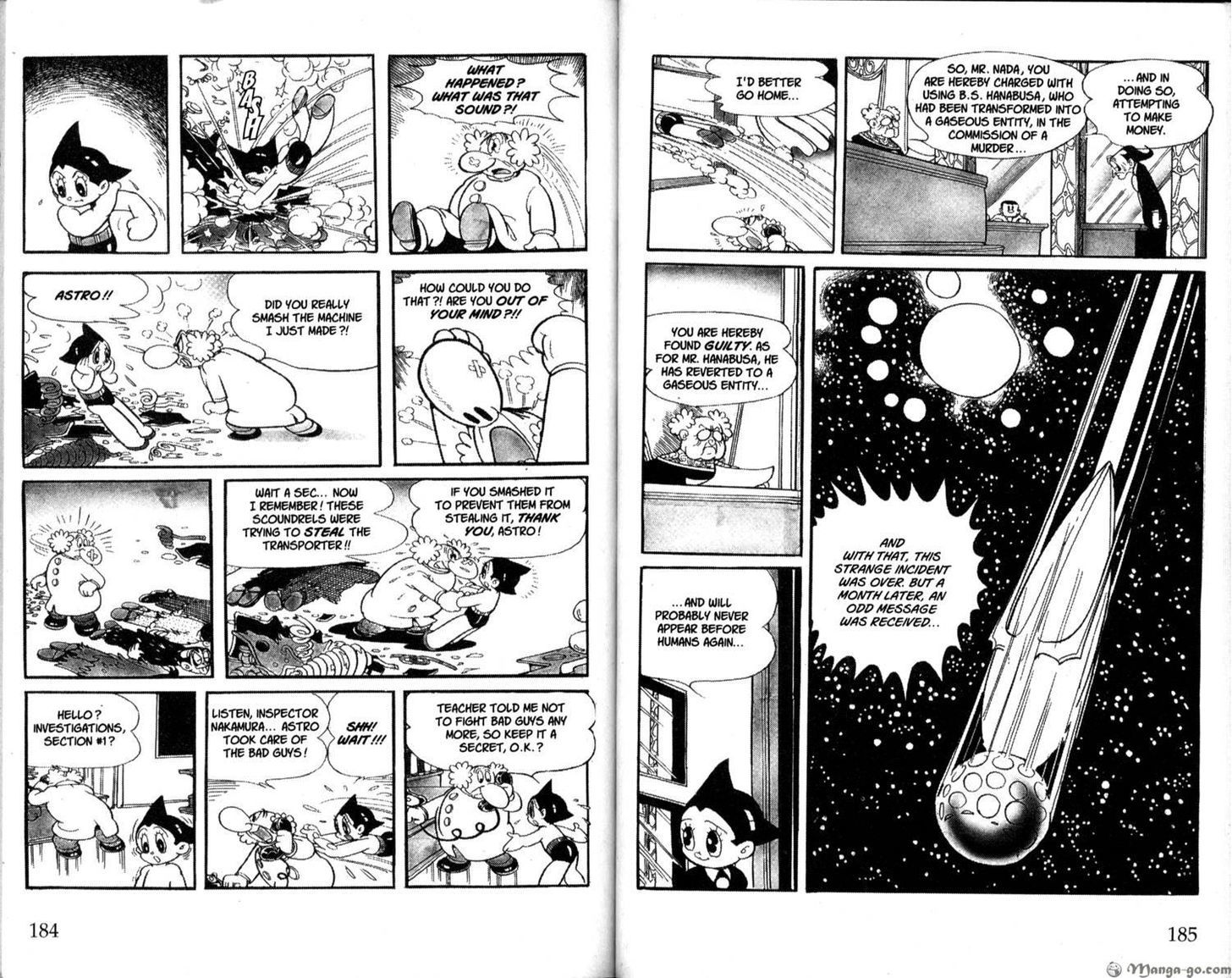 Astro Boy Chapter 20 page 37 - Chapter 20 : The Invisible Giant