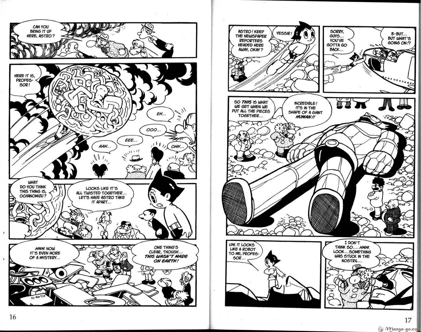 Astro Boy Chapter 22 page 10 - Chapter 22 : Astro vs Garon