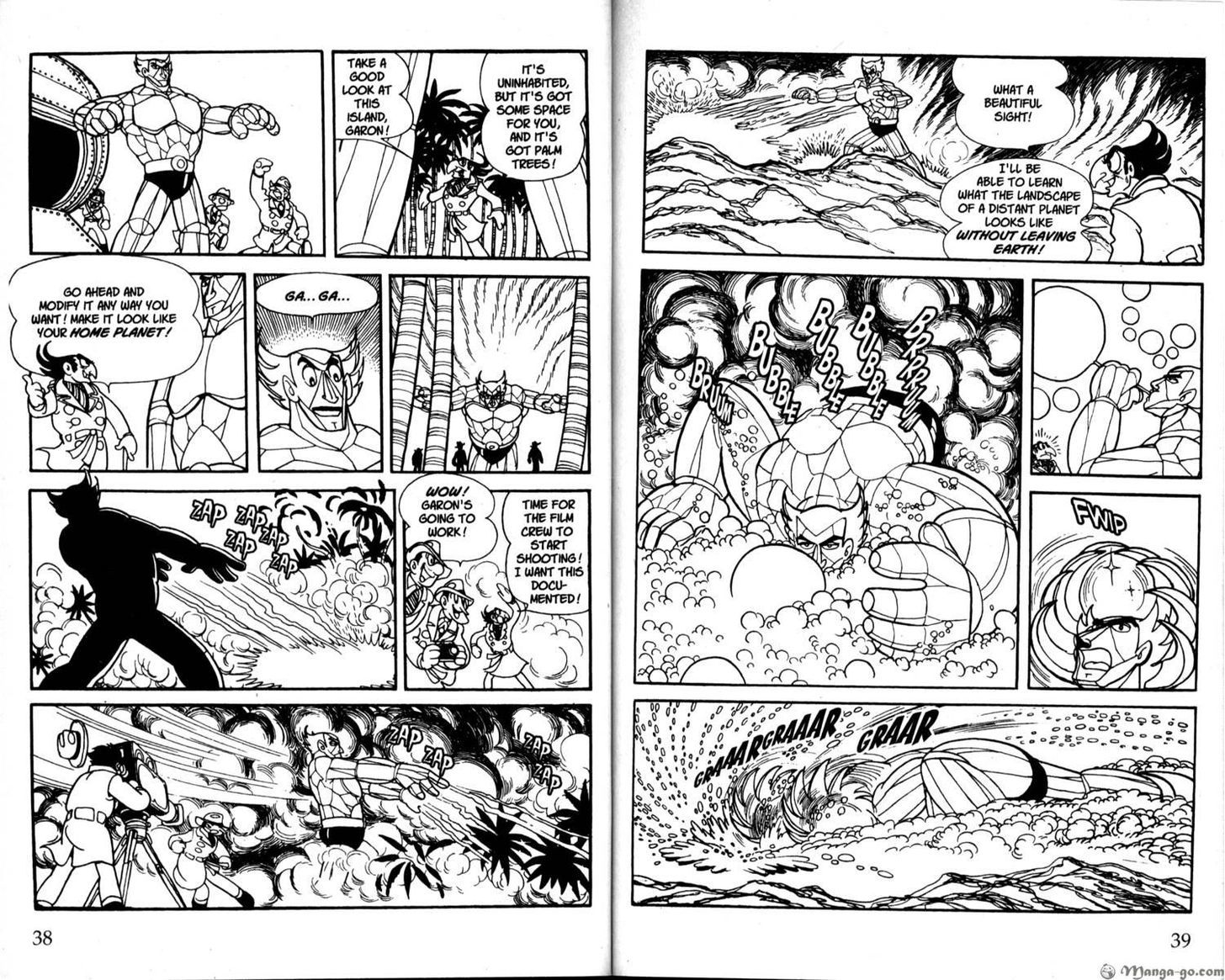 Astro Boy Chapter 22 page 21 - Chapter 22 : Astro vs Garon