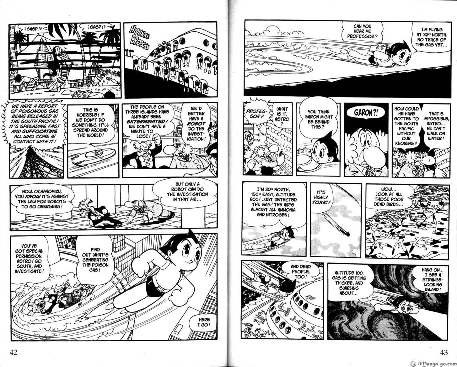 Astro Boy Chapter 22 page 23 - Chapter 22 : Astro vs Garon