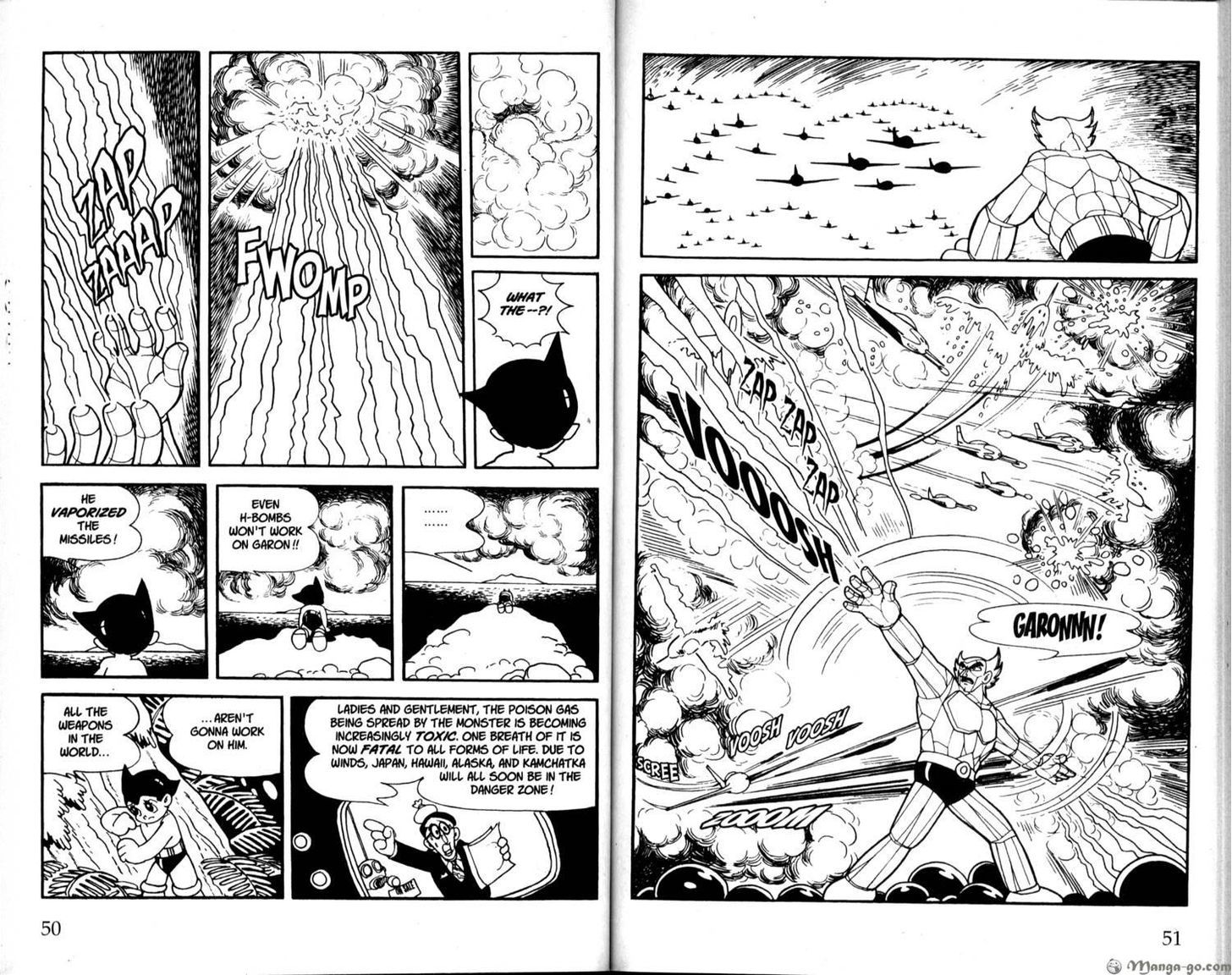 Astro Boy Chapter 22 page 27 - Chapter 22 : Astro vs Garon