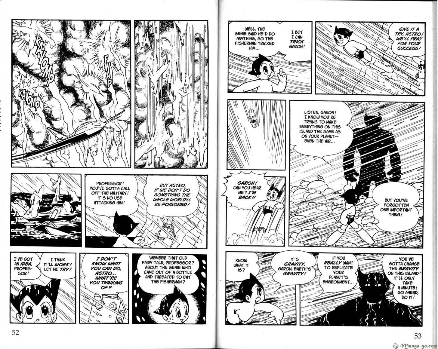 Astro Boy Chapter 22 page 28 - Chapter 22 : Astro vs Garon