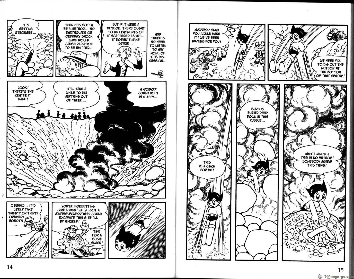 Astro Boy Chapter 22 page 9 - Chapter 22 : Astro vs Garon