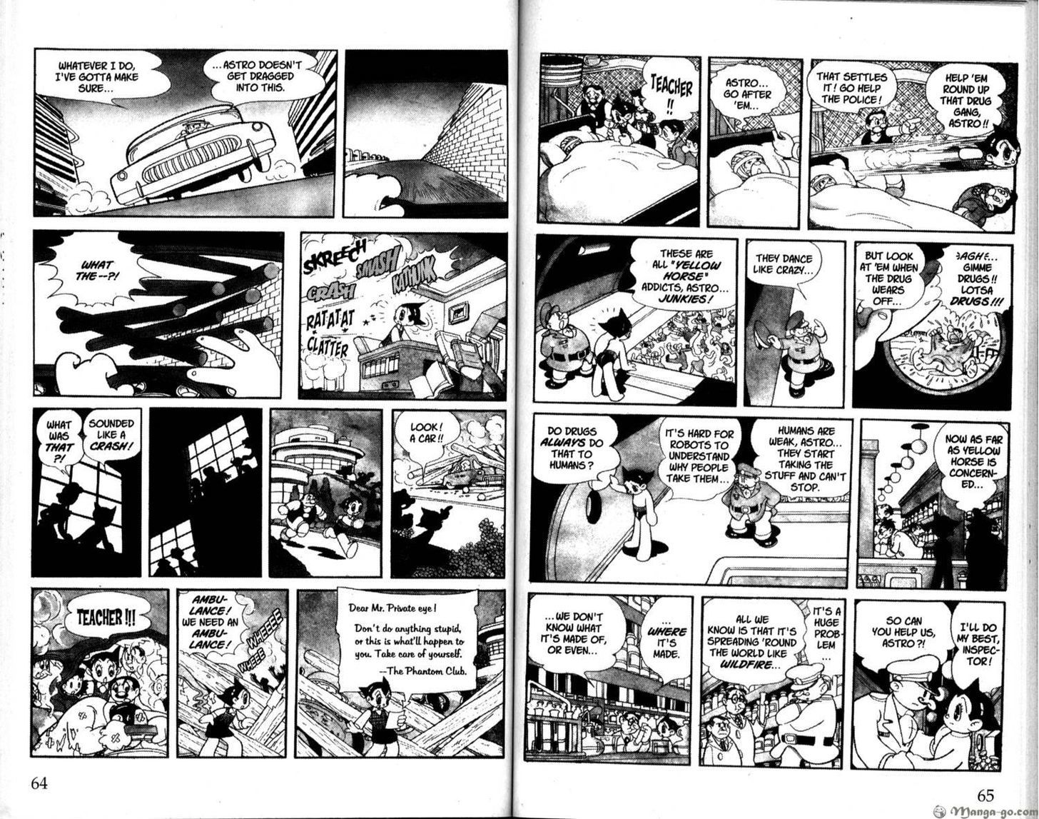 Astro Boy Chapter 23 page 3 - Chapter 23 : Yellow Horse