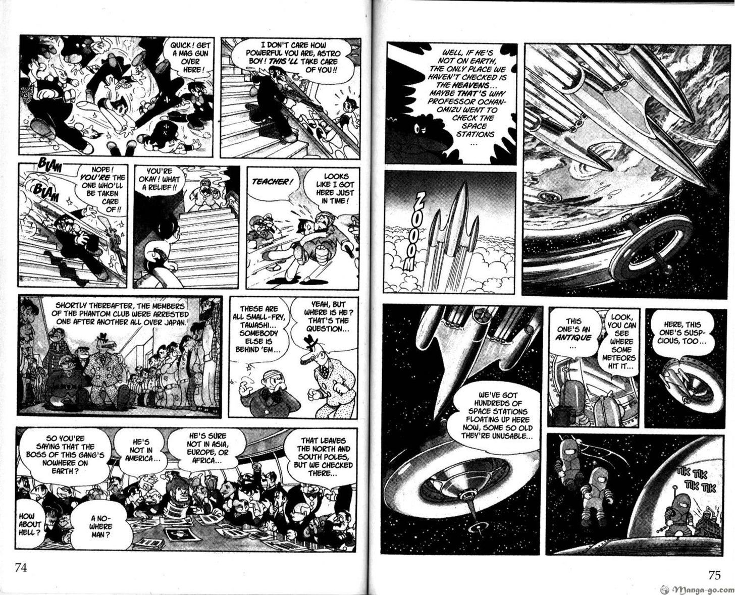 Astro Boy Chapter 23 page 8 - Chapter 23 : Yellow Horse