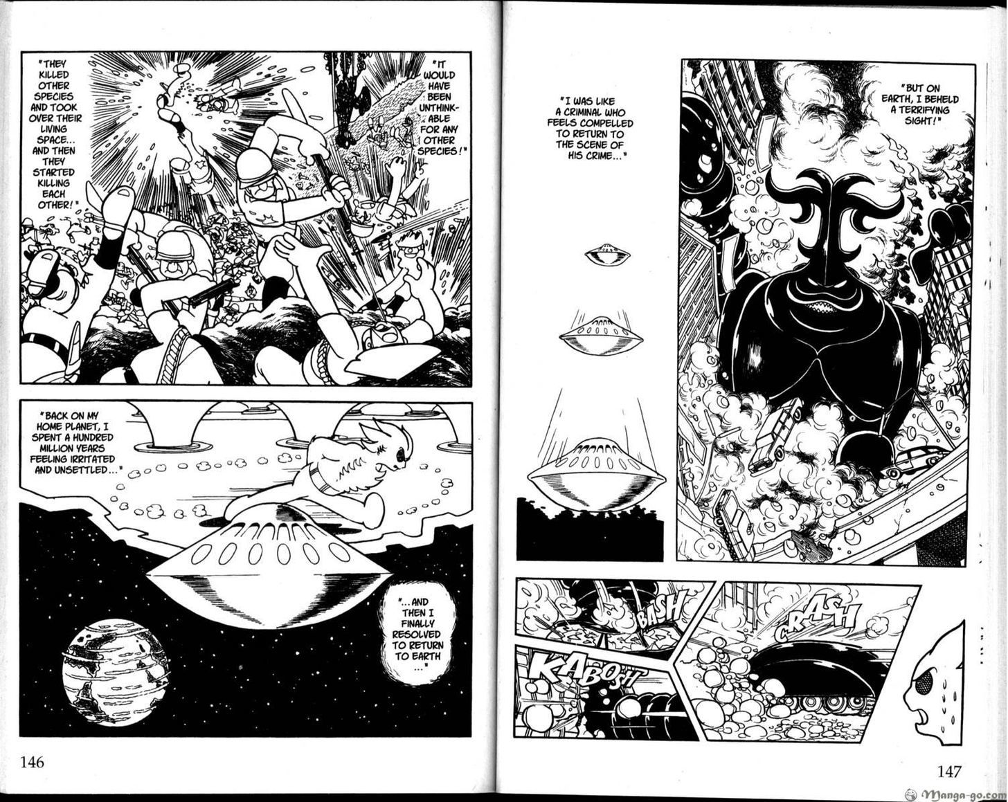 Astro Boy Chapter 24 page 33 - Chapter 24 : The 100 Million Year Old Crime