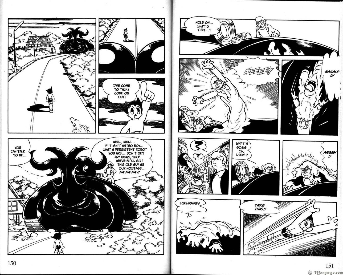 Astro Boy Chapter 24 page 35 - Chapter 24 : The 100 Million Year Old Crime