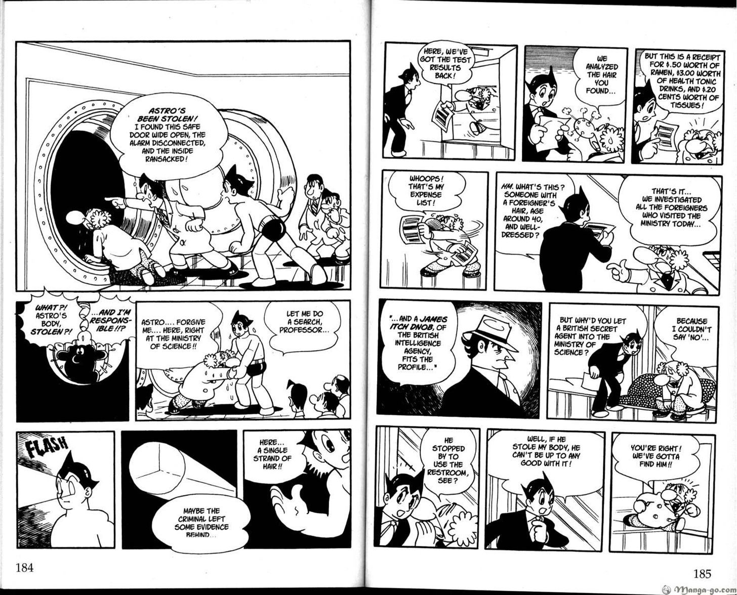 Astro Boy Chapter 25 page 7 - Chapter 25 : Astro's Been Stolen!