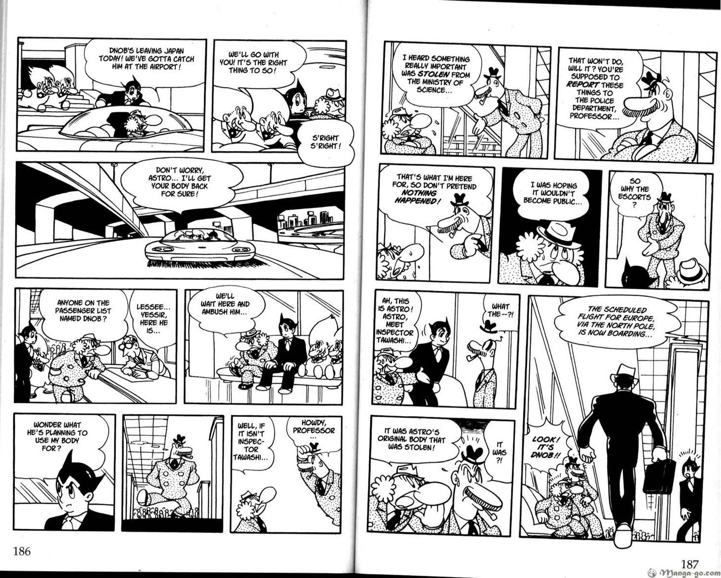 Astro Boy Chapter 25 page 8 - Chapter 25 : Astro's Been Stolen!