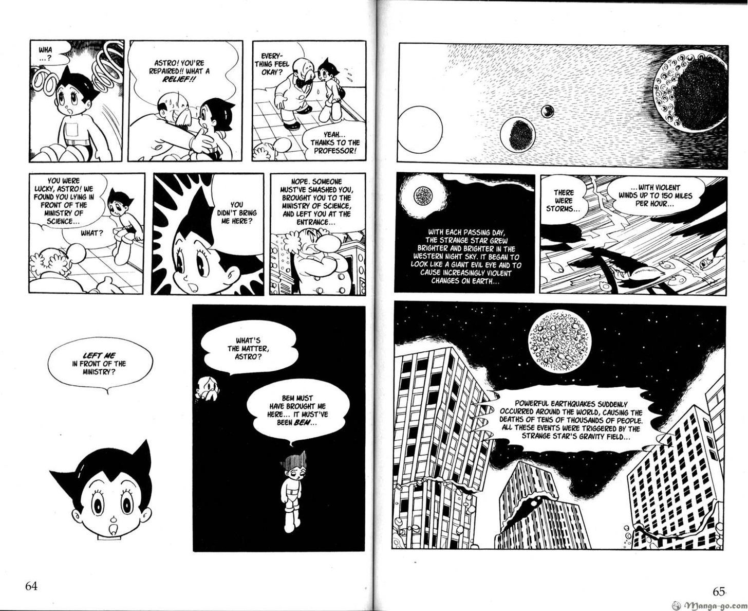 Astro Boy Chapter 26 page 33 - Chapter 26 : The Last Day on Earth