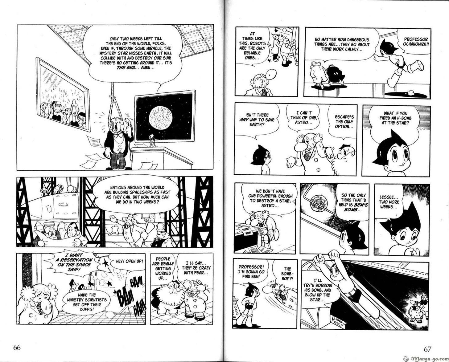 Astro Boy Chapter 26 page 34 - Chapter 26 : The Last Day on Earth