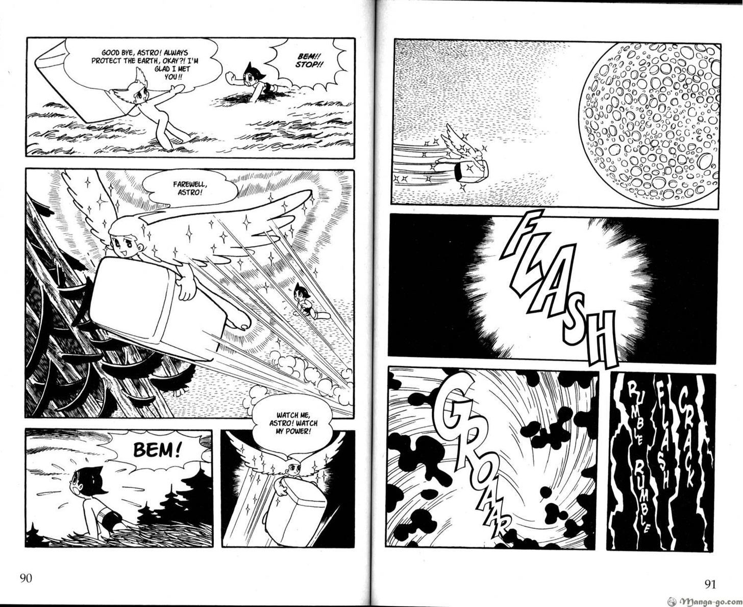 Astro Boy Chapter 26 page 46 - Chapter 26 : The Last Day on Earth