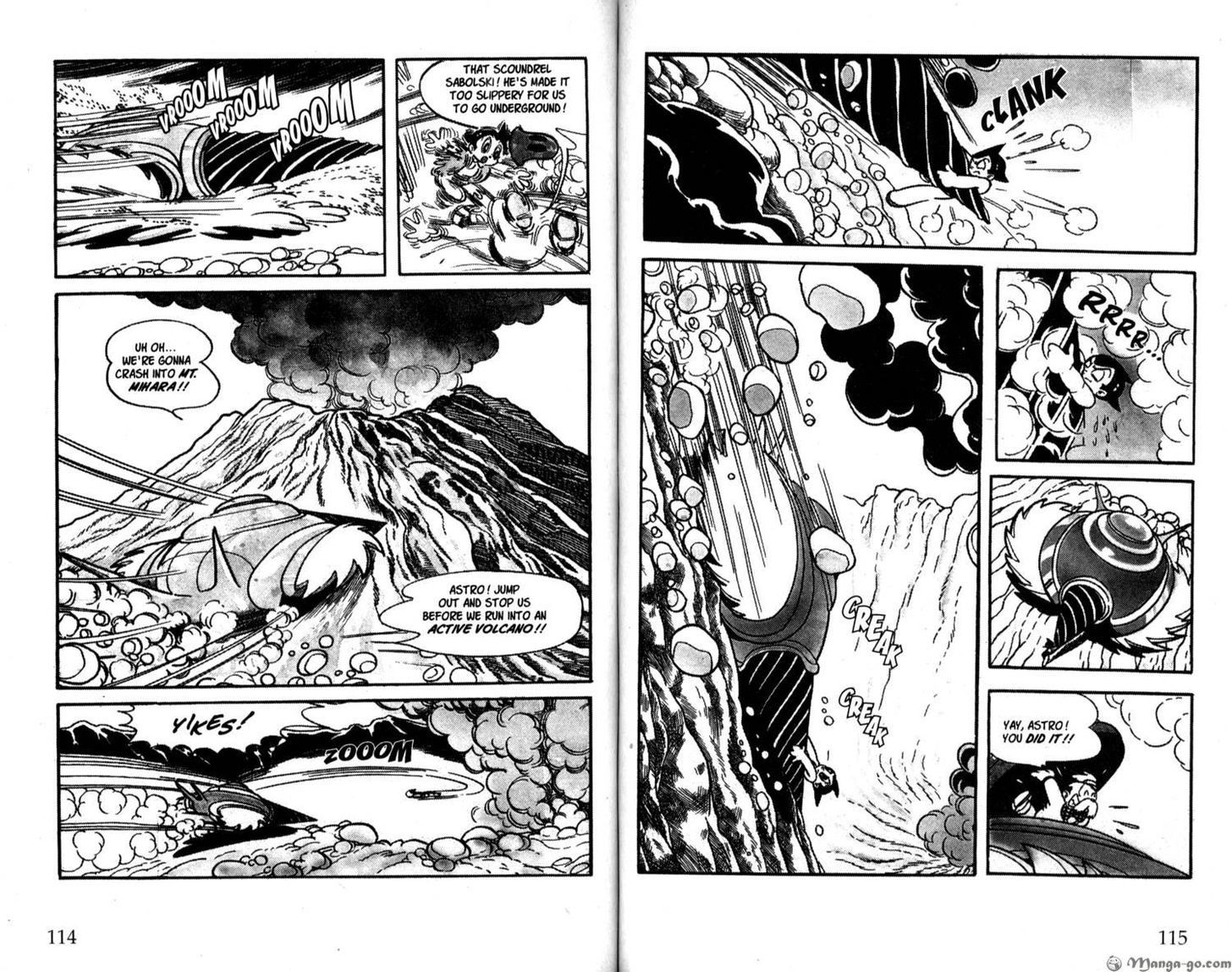 Astro Boy Chapter 27 page 10 - Chapter 27 : Subterranean Tank