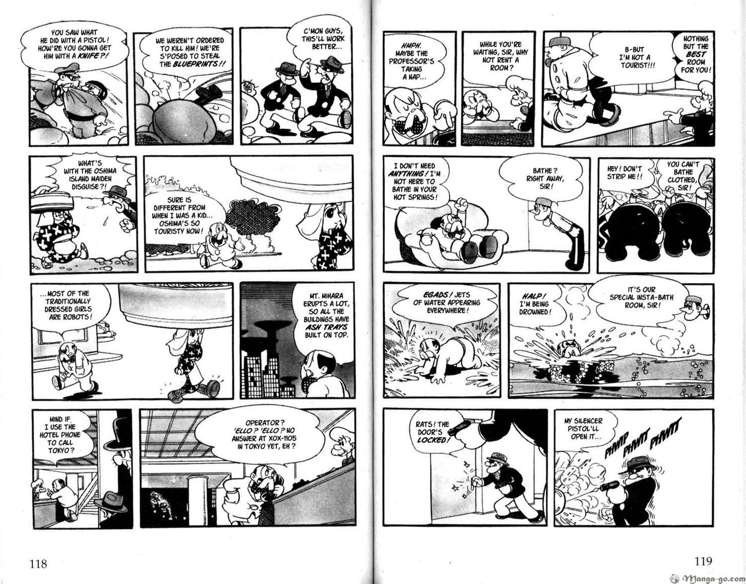 Astro Boy Chapter 27 page 12 - Chapter 27 : Subterranean Tank
