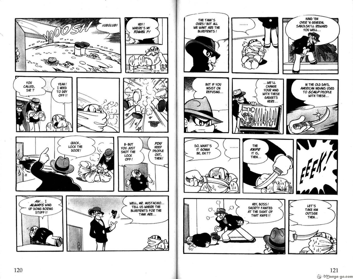 Astro Boy Chapter 27 page 13 - Chapter 27 : Subterranean Tank