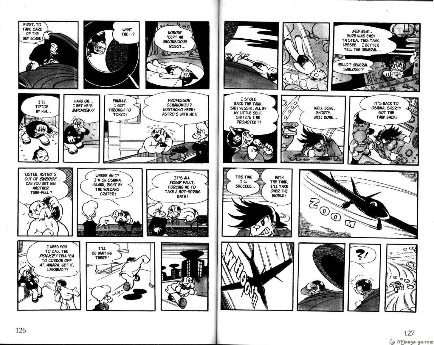 Astro Boy Chapter 27 page 16 - Chapter 27 : Subterranean Tank