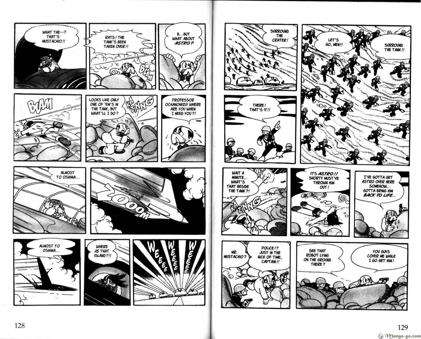 Astro Boy Chapter 27 page 17 - Chapter 27 : Subterranean Tank