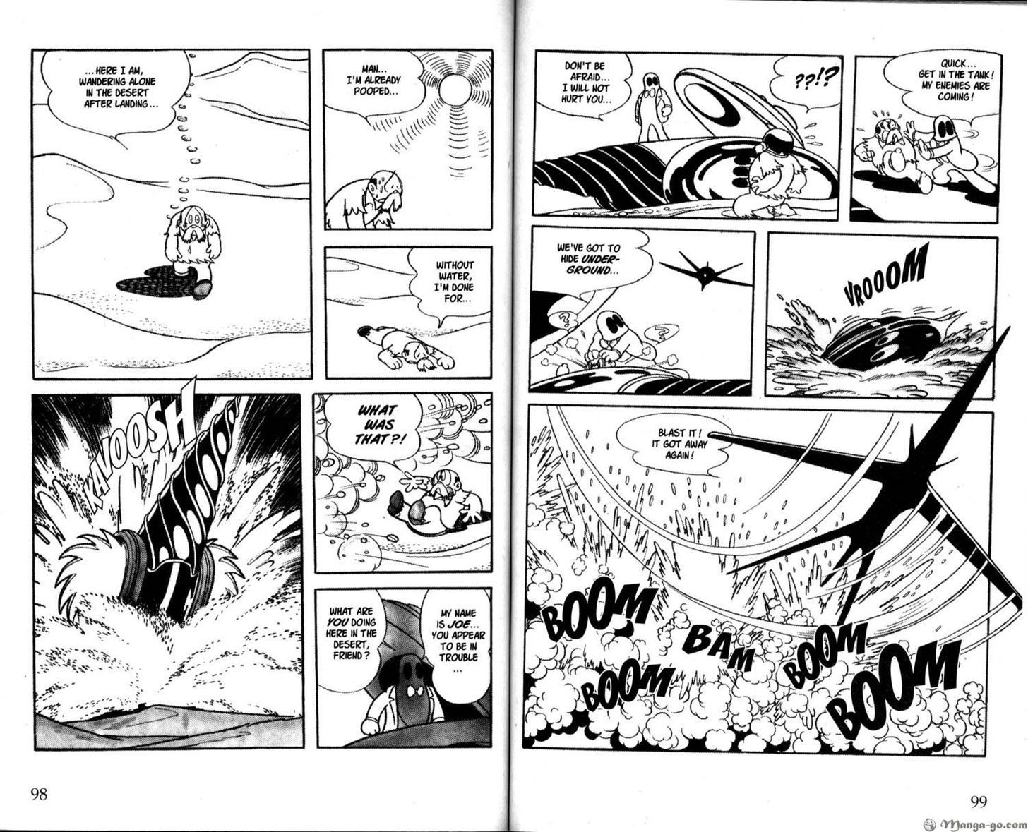 Astro Boy Chapter 27 page 2 - Chapter 27 : Subterranean Tank