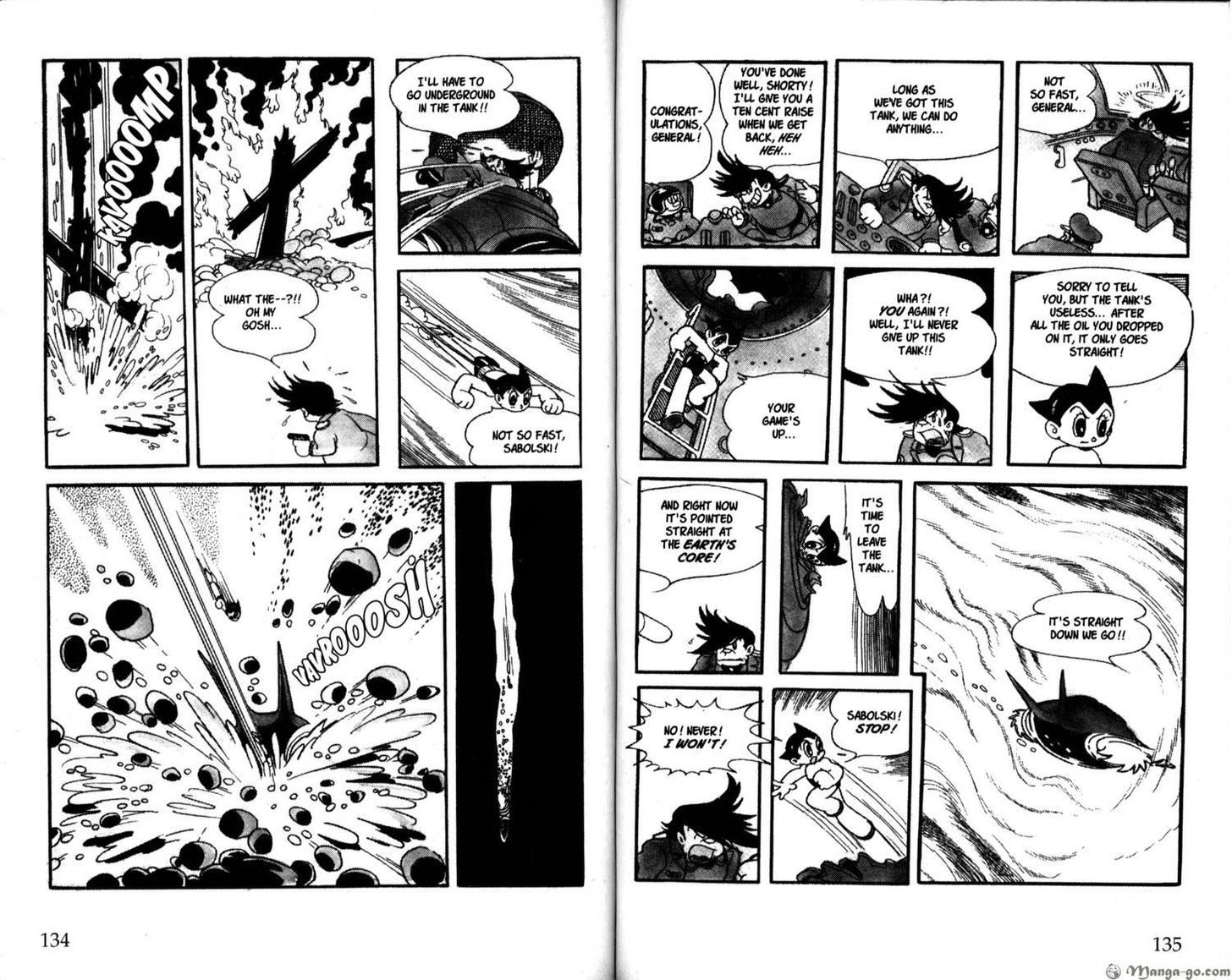 Astro Boy Chapter 27 page 20 - Chapter 27 : Subterranean Tank
