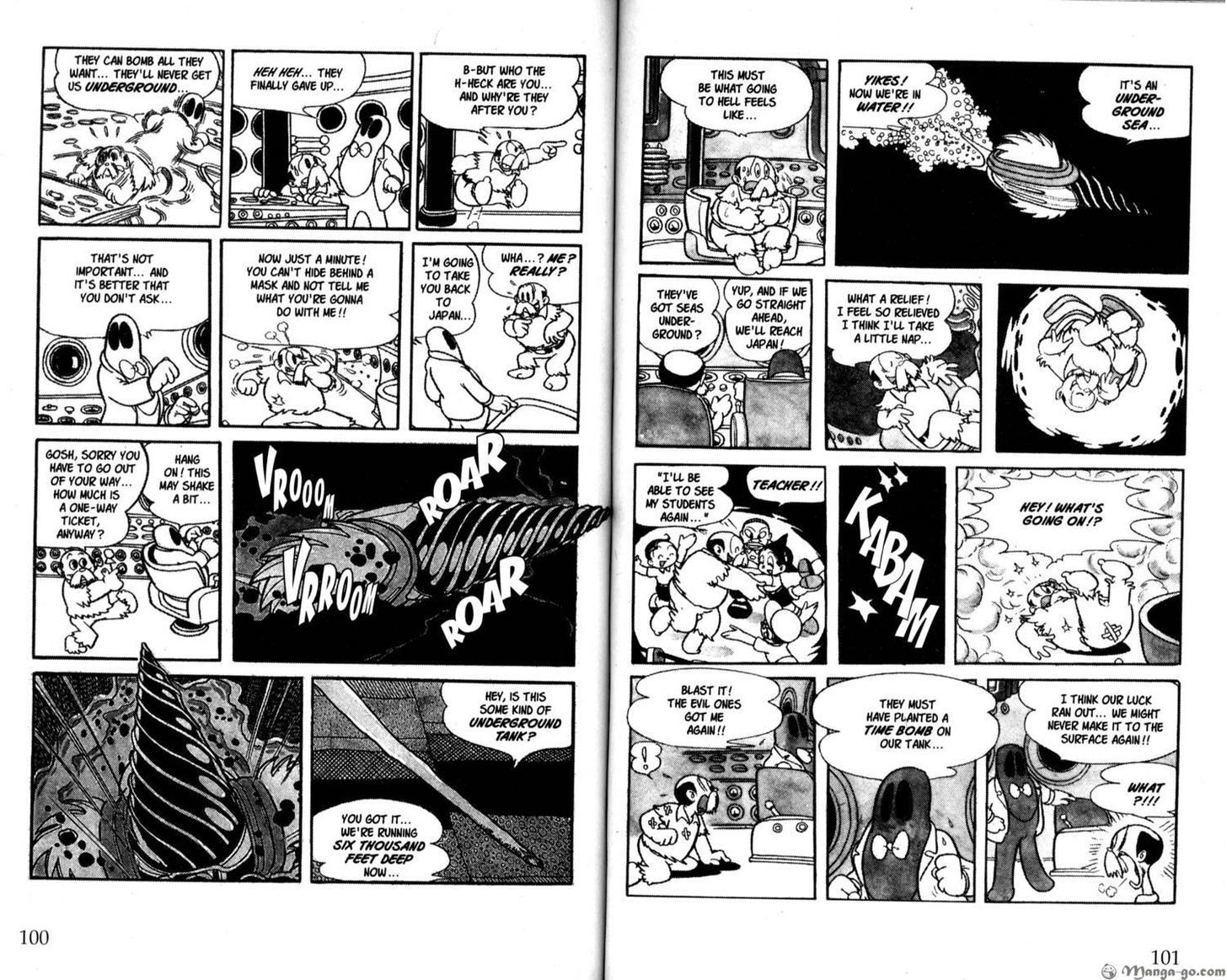 Astro Boy Chapter 27 page 3 - Chapter 27 : Subterranean Tank