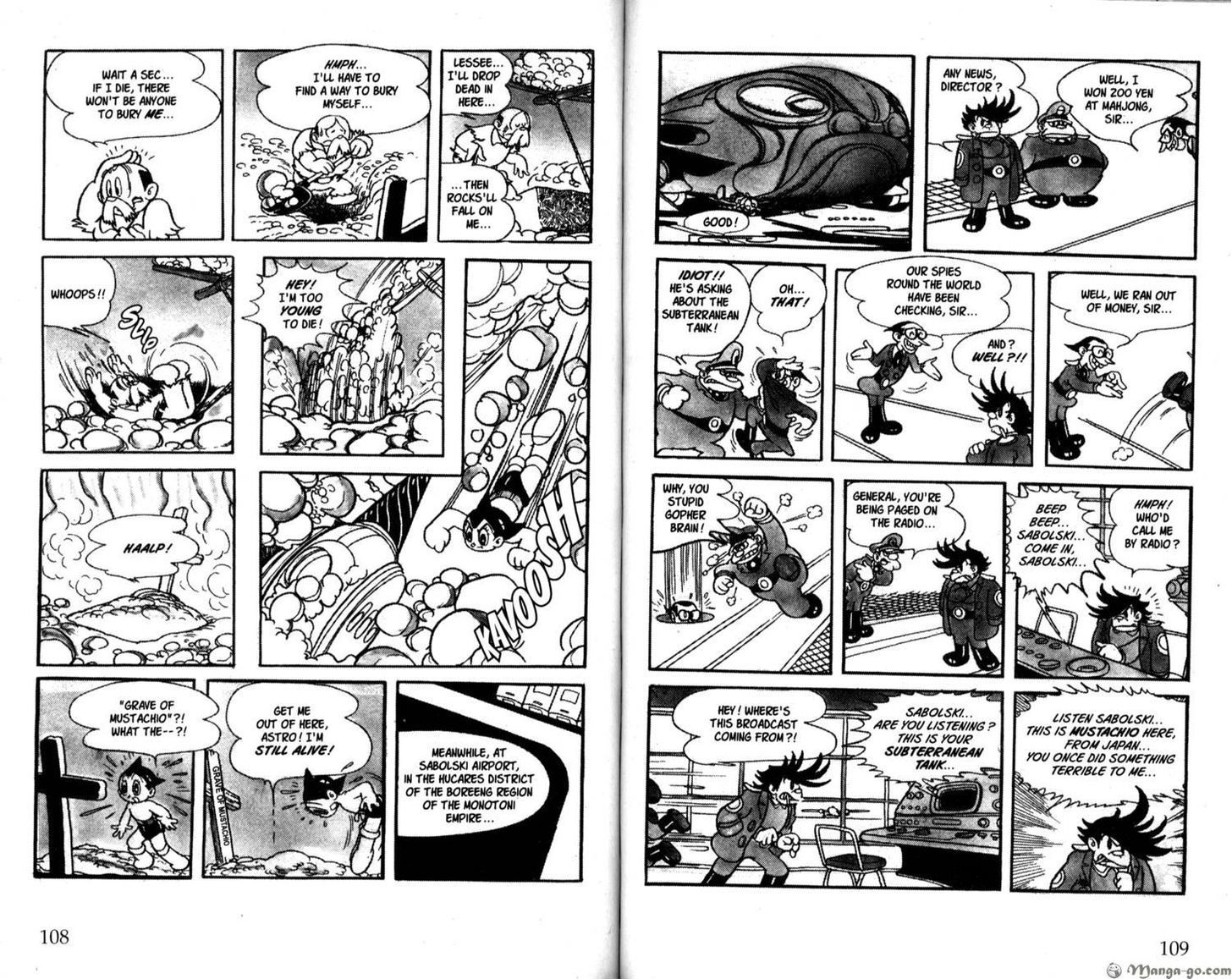 Astro Boy Chapter 27 page 7 - Chapter 27 : Subterranean Tank
